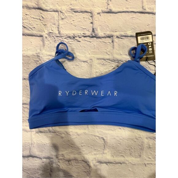 Ryderwear NWT Staples Sports Bra in Iris Blue Size Medium - Picture 5 of 8